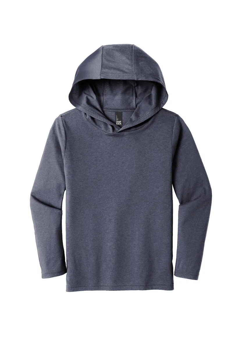 District DT139Y Youth Perfect Tri  Long Sleeve Hoodie