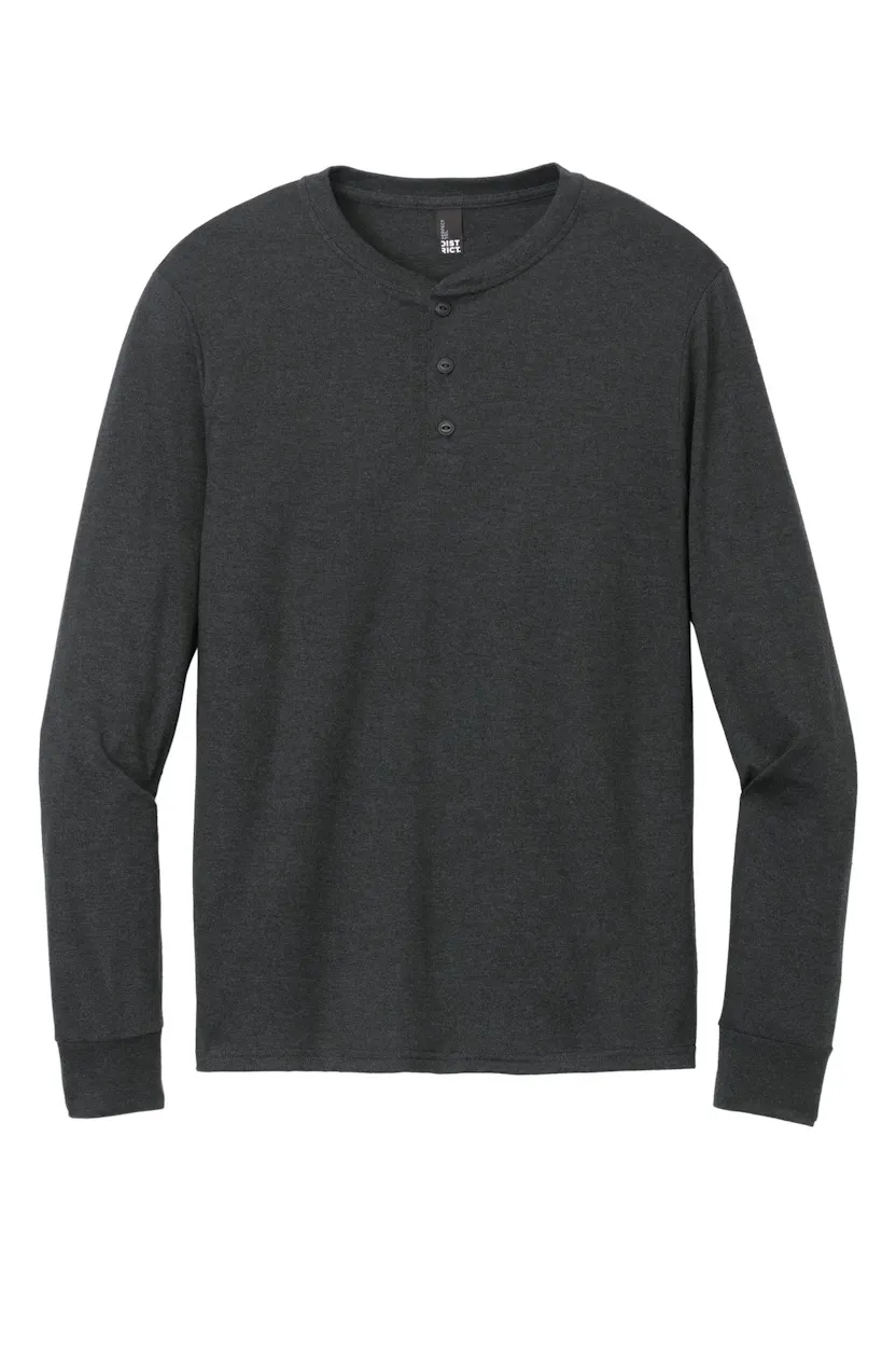 District DT145 Perfect Tri Long Sleeve Henley