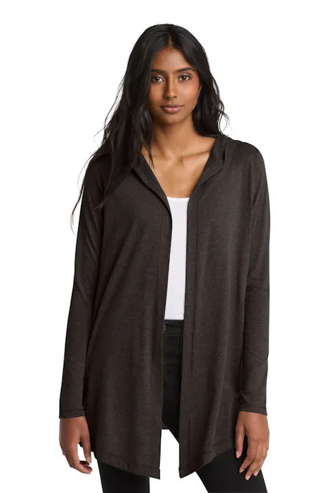 District DT156 Women's Perfect Tri  Hooded Cardigan