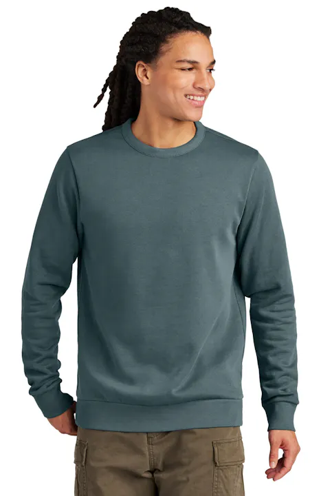 District DT2204 Wash Fleece Crew