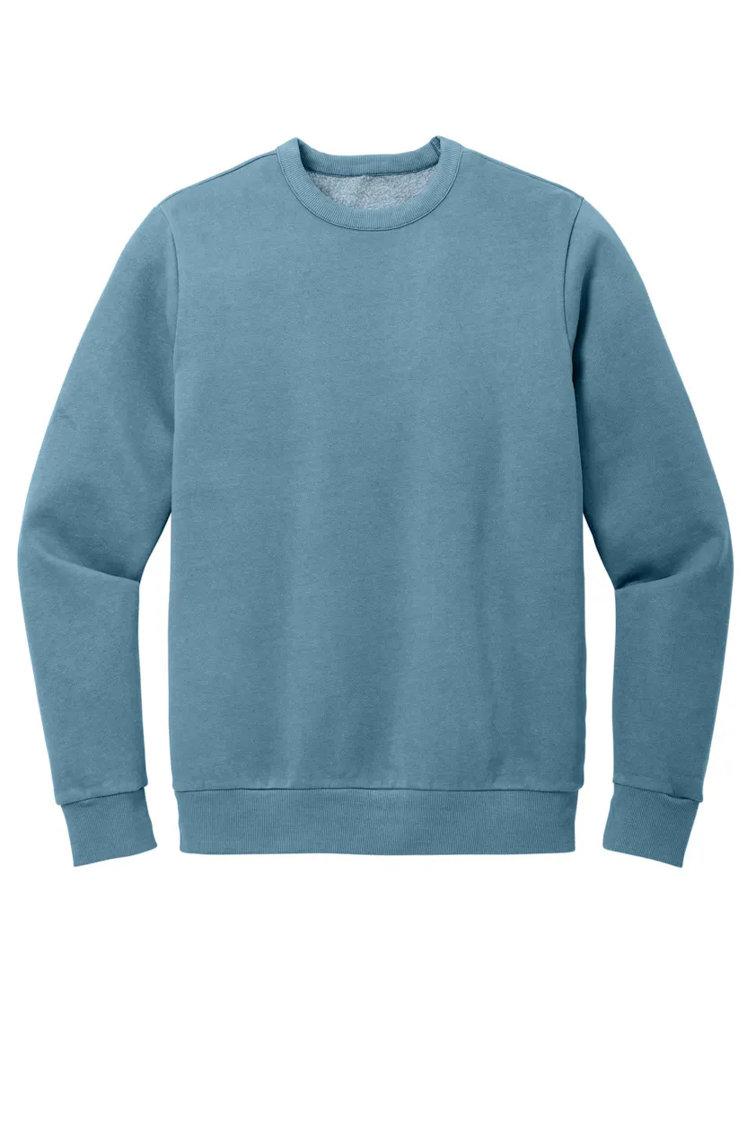 District DT2204 Wash Fleece Crew