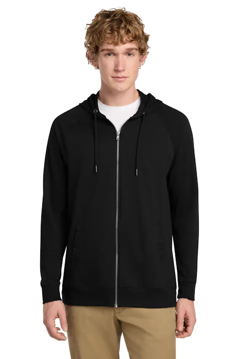 District DT573 Featherweight French Terry Full-Zip Hoodie