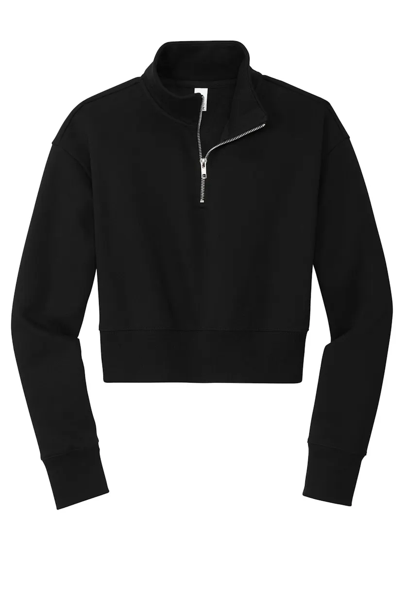 District DT6111 Women's V.I.T. Fleece 1/2-Zip