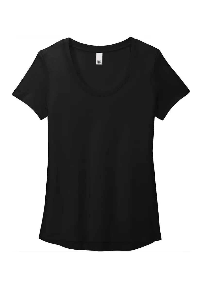 District DT7501 Women's Flex Scoop Neck Tee