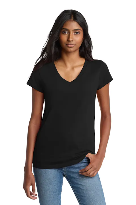 District DT8001 Women's Re-Tee  V-Neck