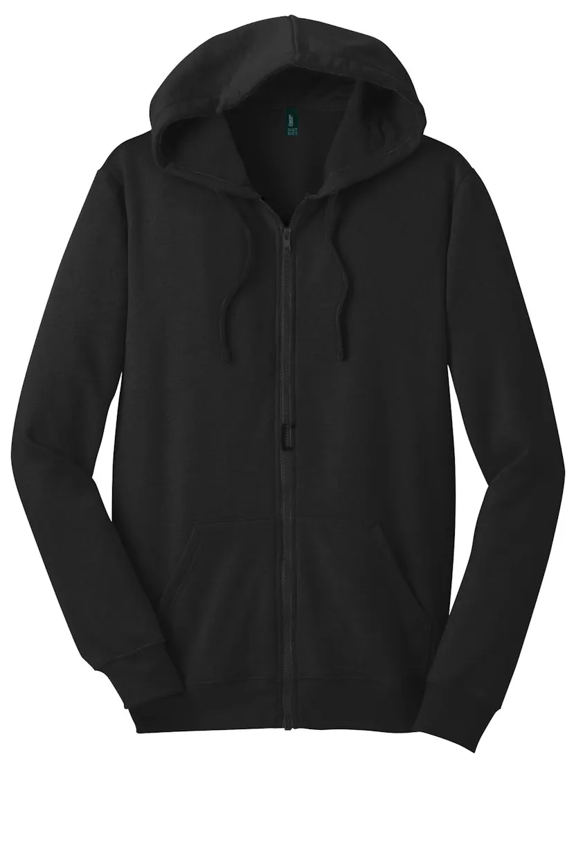 District DT800 The Concert Fleece Full-Zip Hoodie