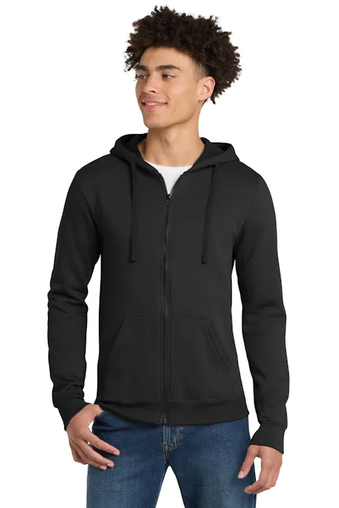 District DT800 The Concert Fleece Full-Zip Hoodie