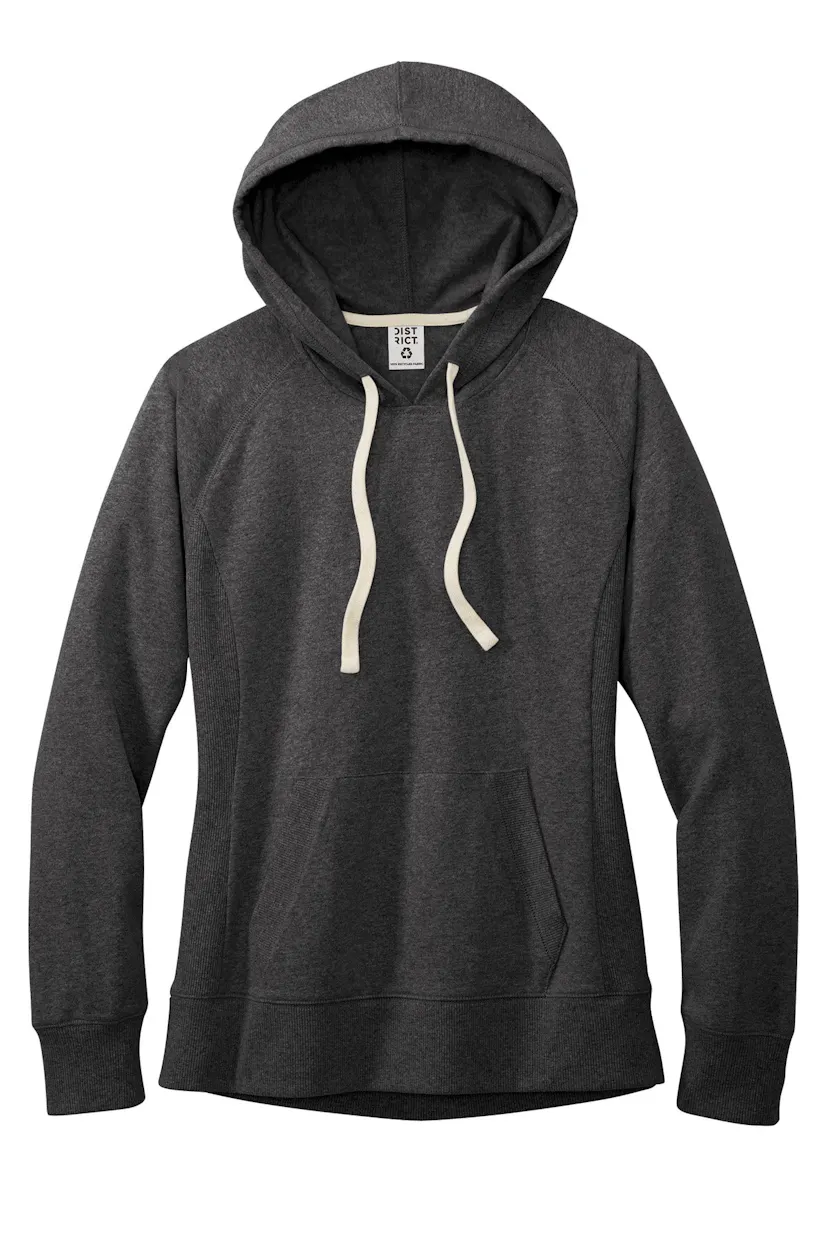District DT8101 Women's Re-Fleece Hoodie