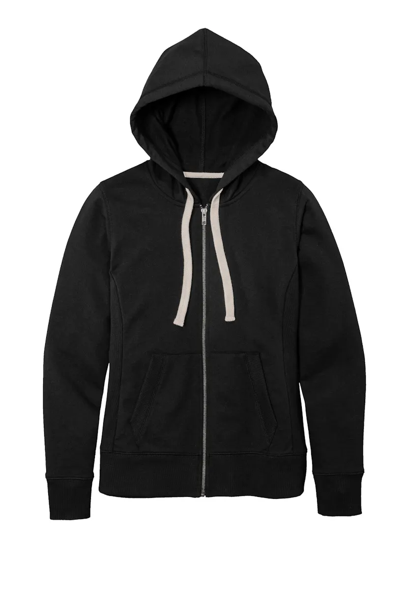 District DT8103 Women's Re-FleeceFull-Zip Hoodie