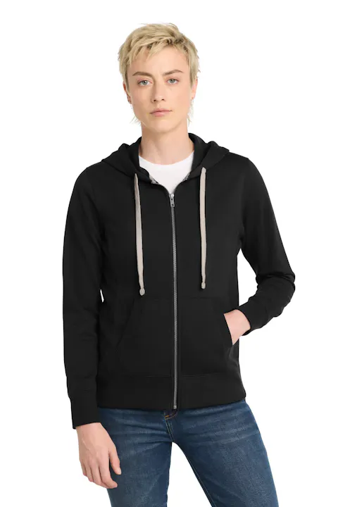 District DT8103 Women's Re-FleeceFull-Zip Hoodie