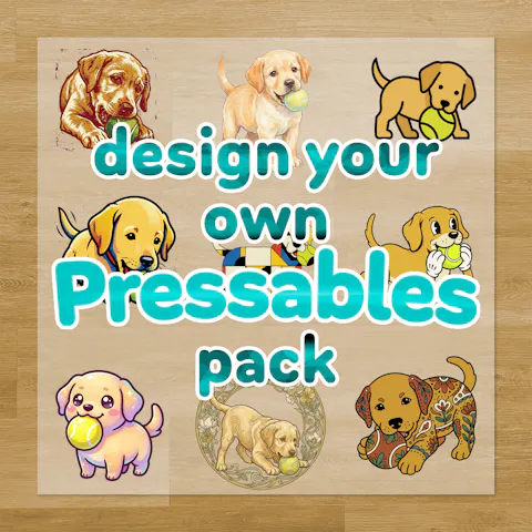Design Your Own Pressables Pack