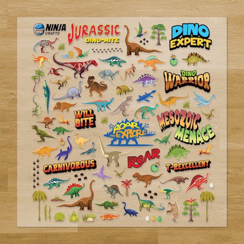 Dinosaurs Pressables Pack
