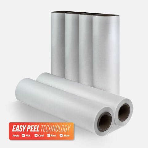 Easy Peel DTF Film Rolls - Hot Peel DTF Film