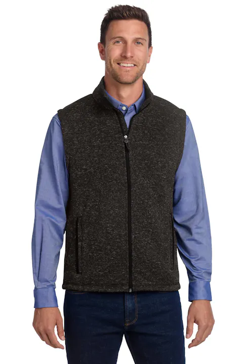 Port Authority F236 Sweater Fleece Vest