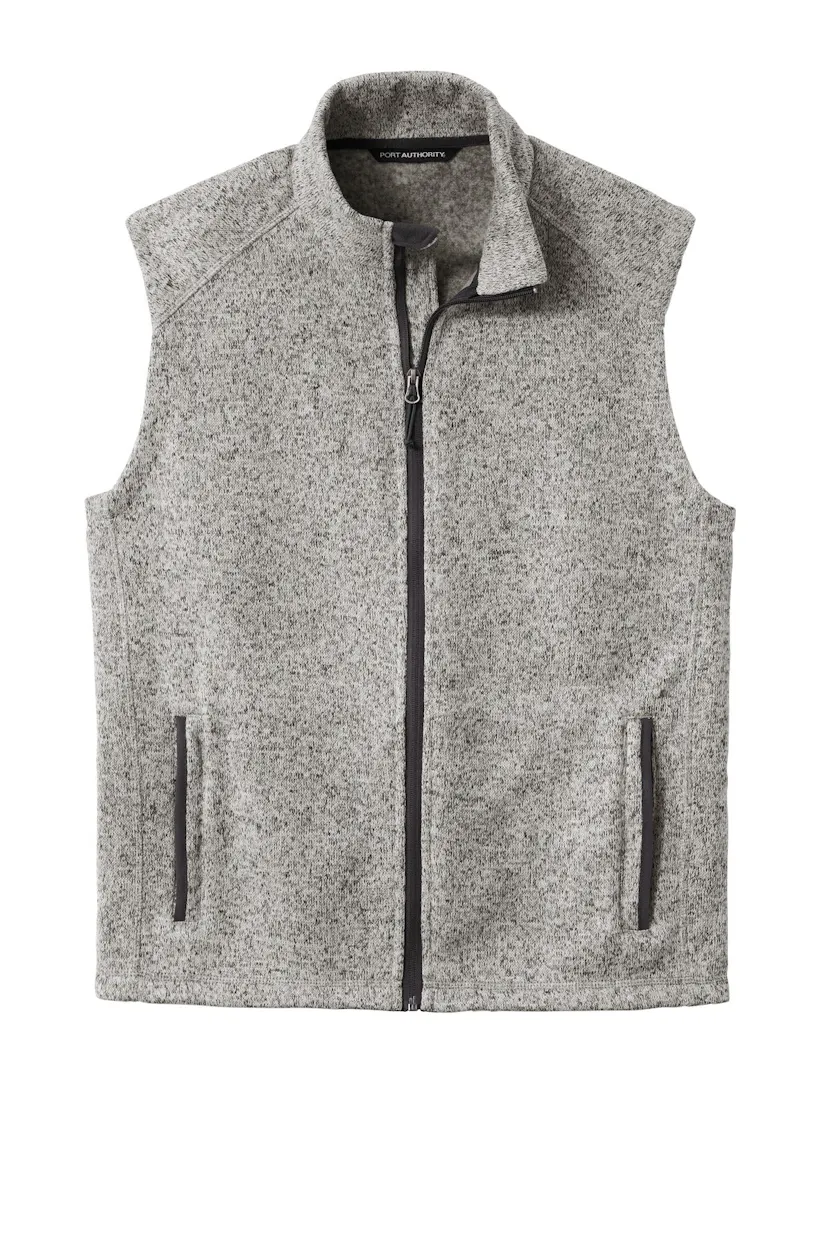 Port Authority F236 Sweater Fleece Vest