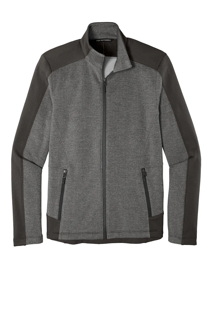 Port Authority F239 Grid Fleece Jacket