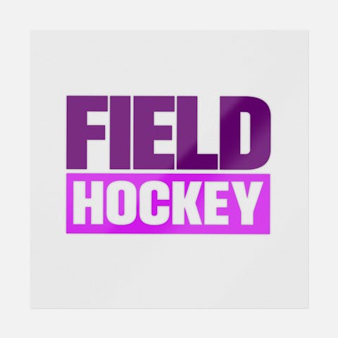 Field Hockey Purple