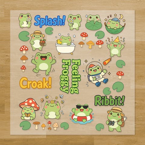 Frogs Pressables Pack
