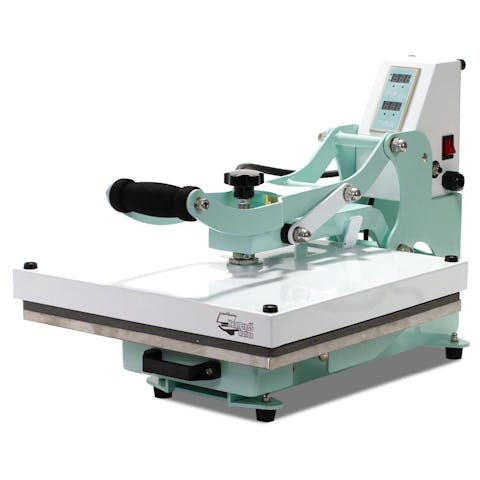 HPN CraftPro 15" x 15" Clamshell Heat Press : Mint