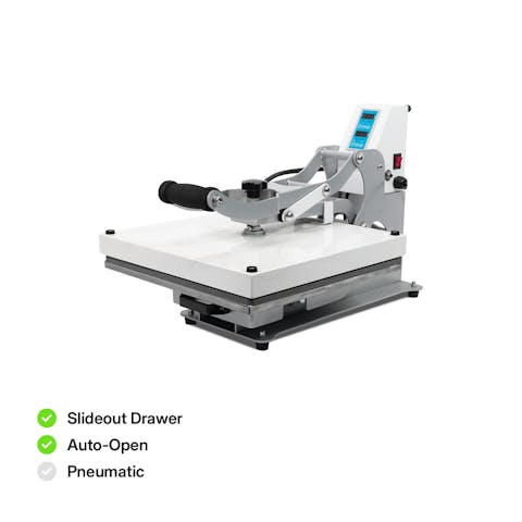 HPN CraftPro 15" x 15" Clamshell Heat Press