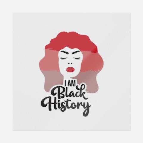 I Am Black History Woman