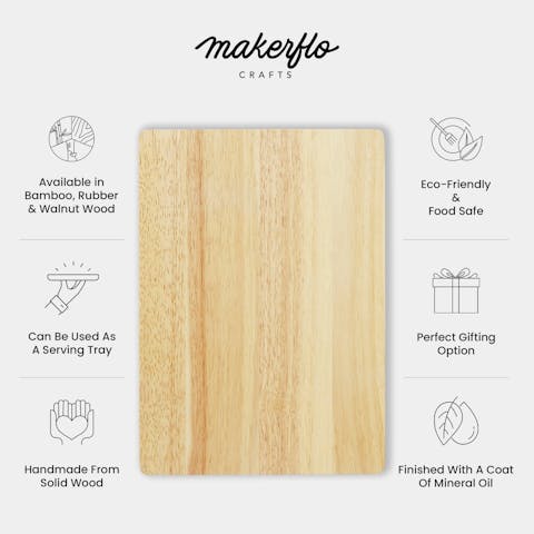 Rubberwood Cutting Board