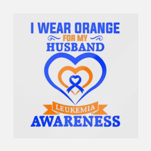 I Wear Orange For My Husband