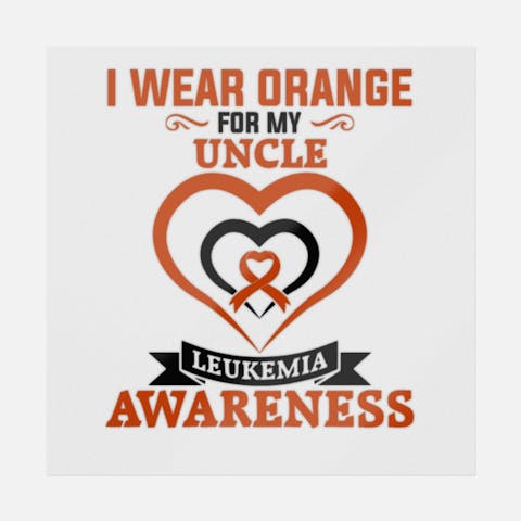 I Wear Orange For My Uncle