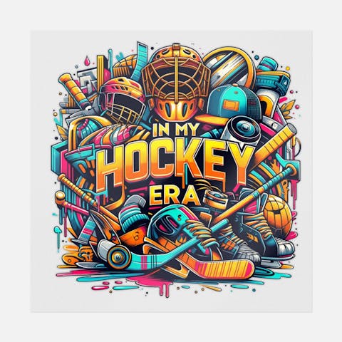 In My Hockey Era Art