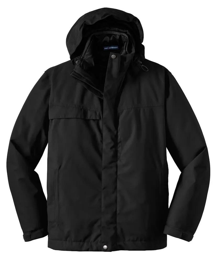 Port Authority J302 Herringbone 3-in-1 Parka