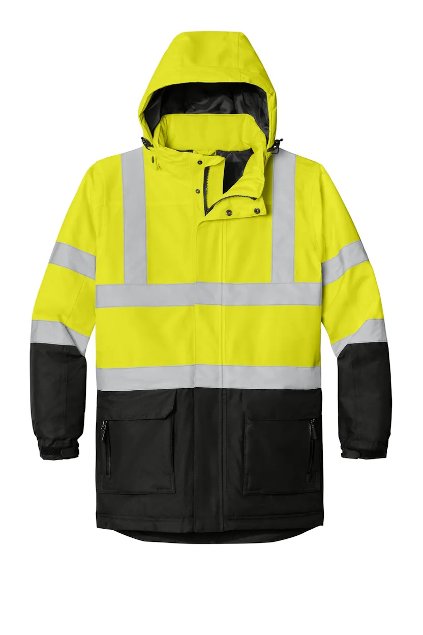 Port Authority J799S ANSI 107 Class 3 Safety Heavyweight Parka