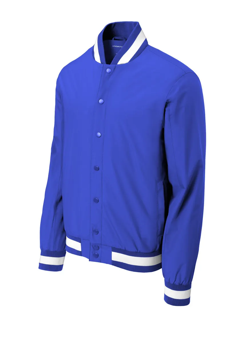 Sport-Tek JST58 Insulated Varsity Jacket