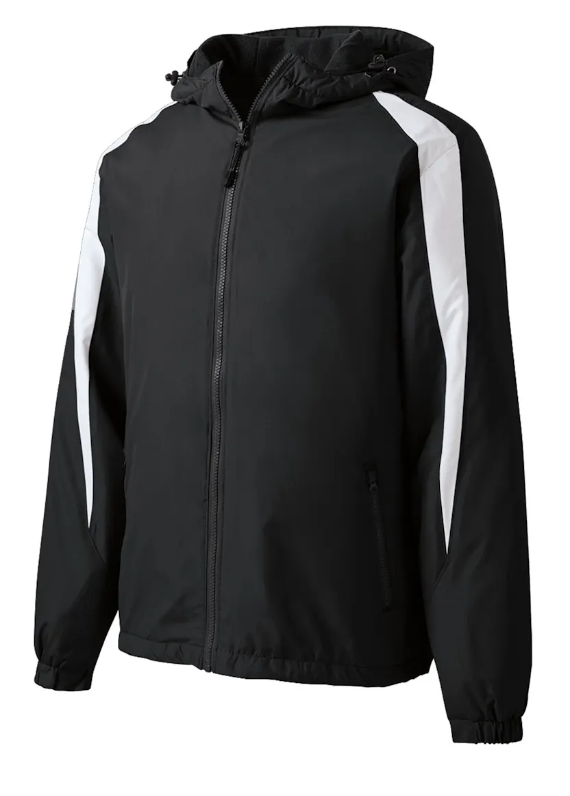 Sport-Tek JST81 Fleece-Lined Colorblock Jacket