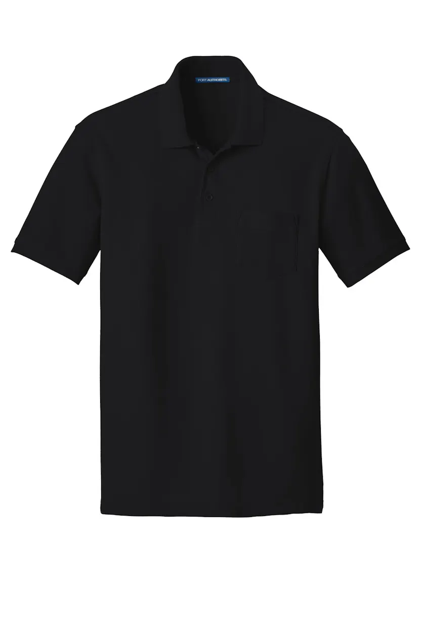 Port Authority K100P Core Classic Pique Pocket Polo