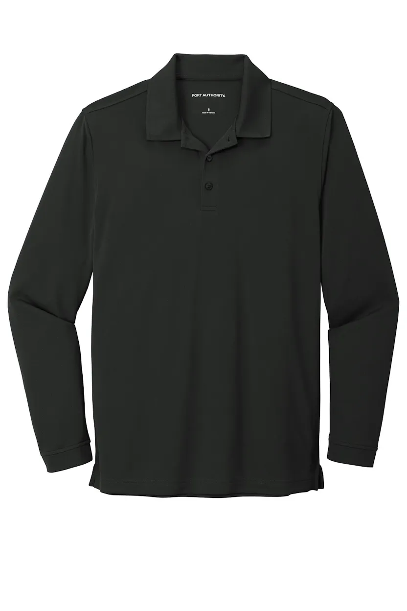 Port Authority K110LS Dry Zone  UV Micro-Mesh Long Sleeve Polo