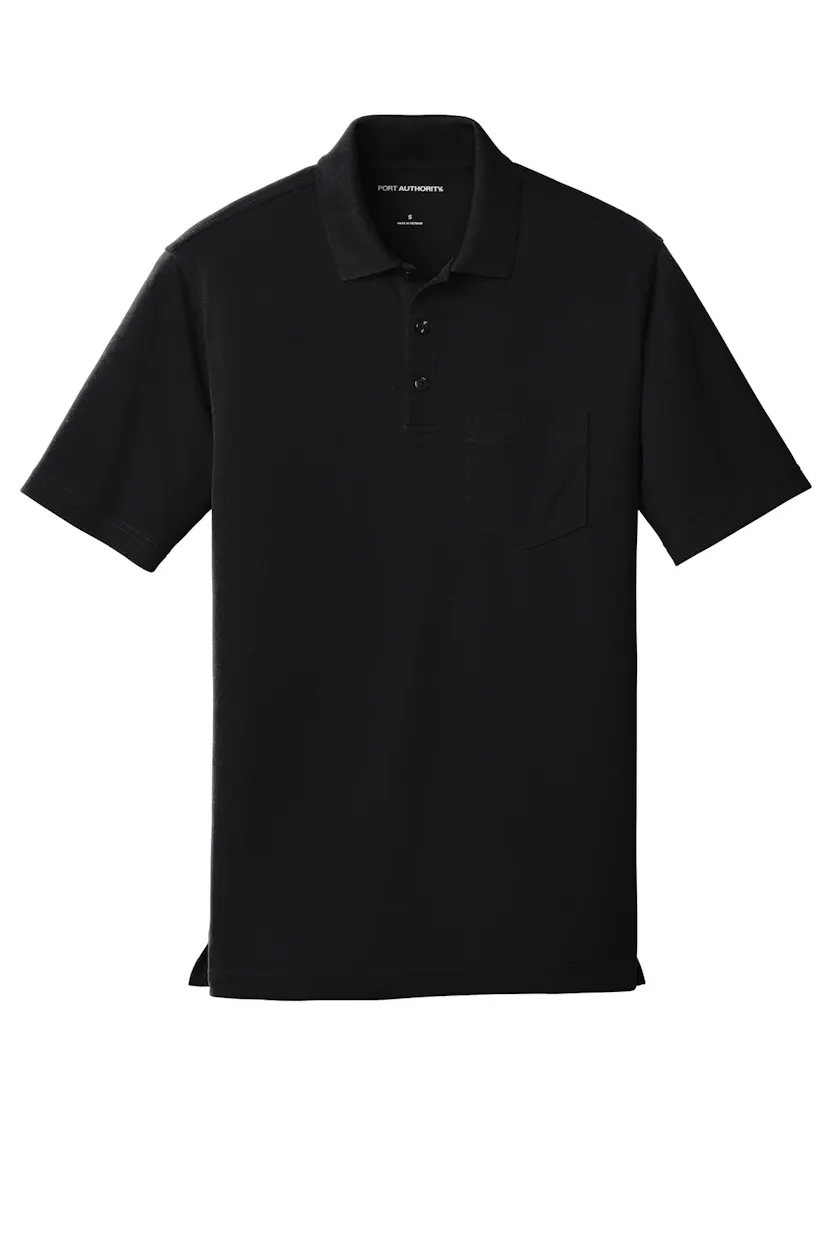 Port Authority K110P Dry Zone UV Micro-Mesh Pocket Polo