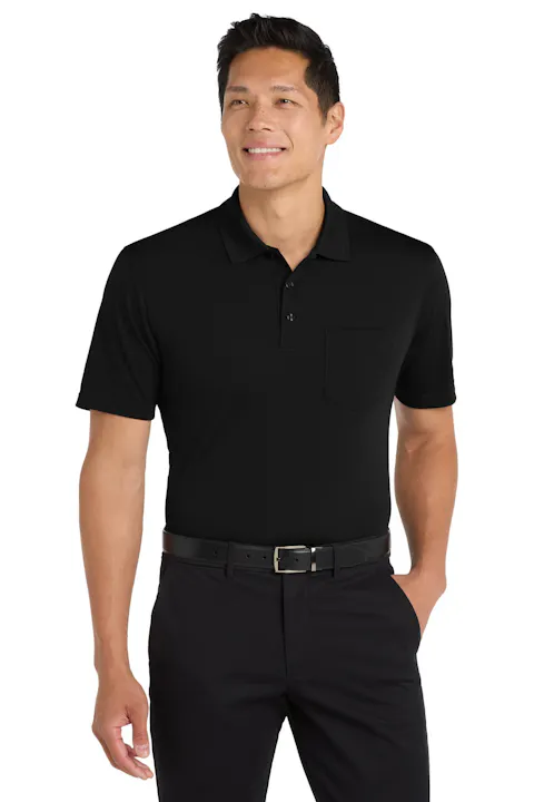 Port Authority K110P Dry Zone UV Micro-Mesh Pocket Polo