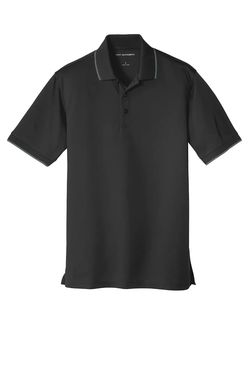 Port Authority K111 Dry Zone UV Micro-Mesh Tipped Polo