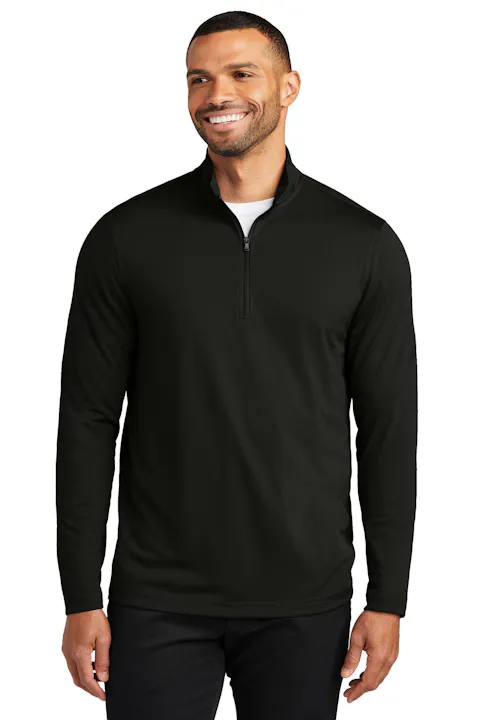 Port Authority K112 Dry Zone UV Micro-Mesh 1/4-Zip