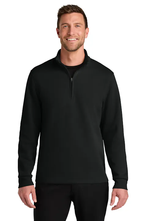 Port Authority K210 Wearever Signature Double Pique 1/4-Zip