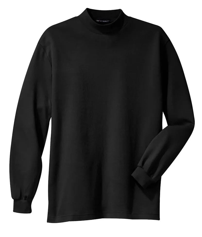 Port Authority K321 Interlock Knit Mock Turtleneck
