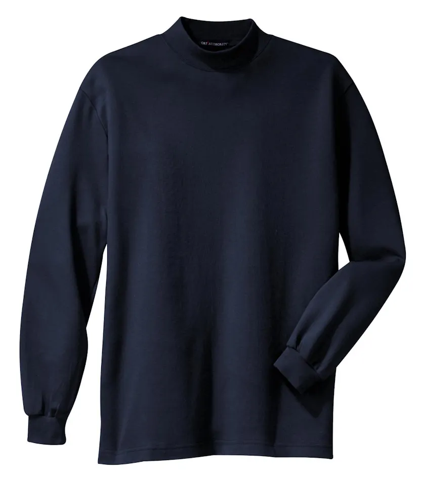 Port Authority K321 Interlock Knit Mock Turtleneck