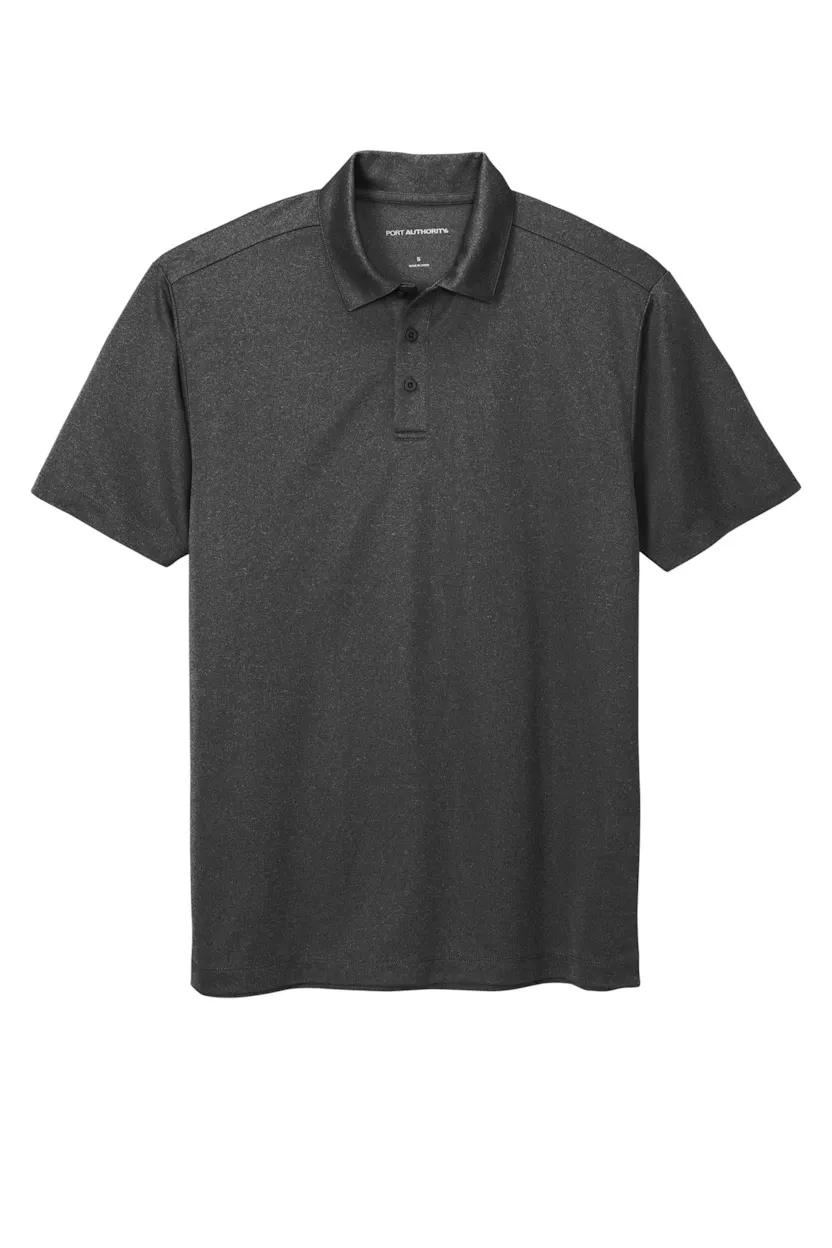 Port Authority K542 Heathered Silk Touch  Performance Polo
