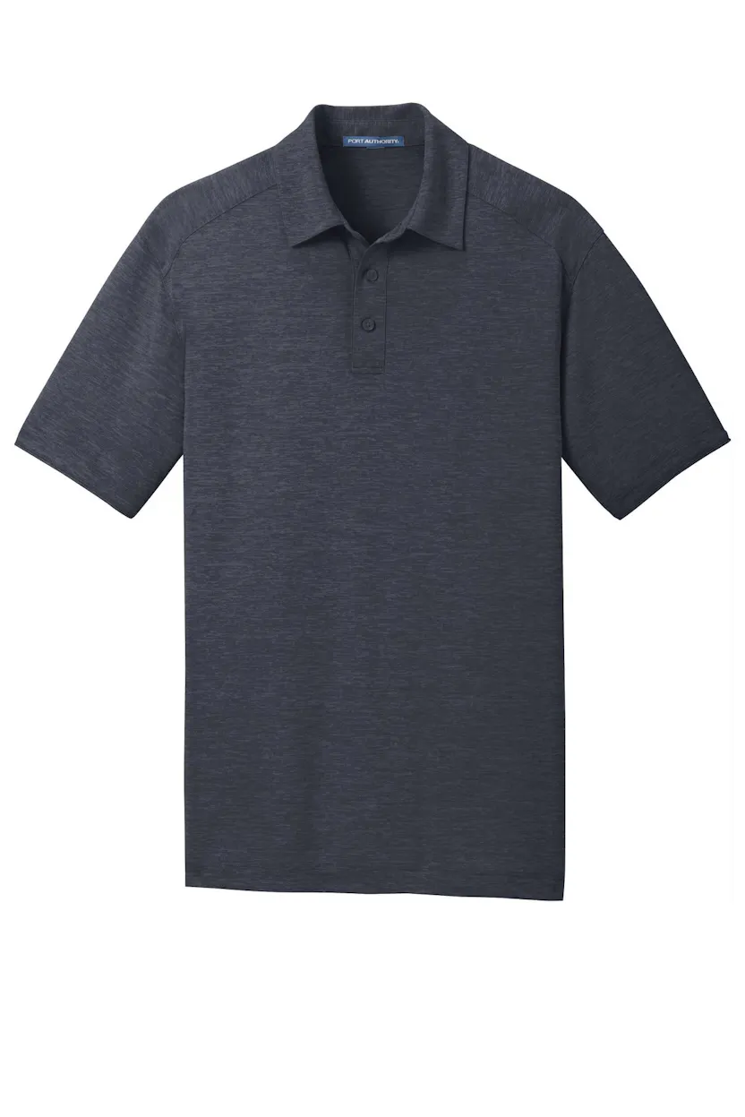 Port Authority K574 Digi Heather Performance Polo