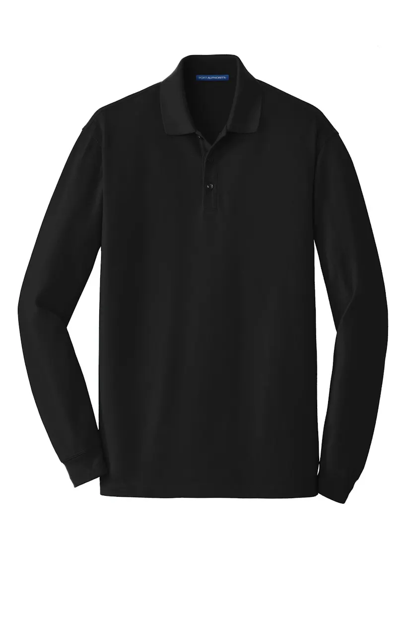 Port Authority K8000LS EZCotton Long Sleeve Polo