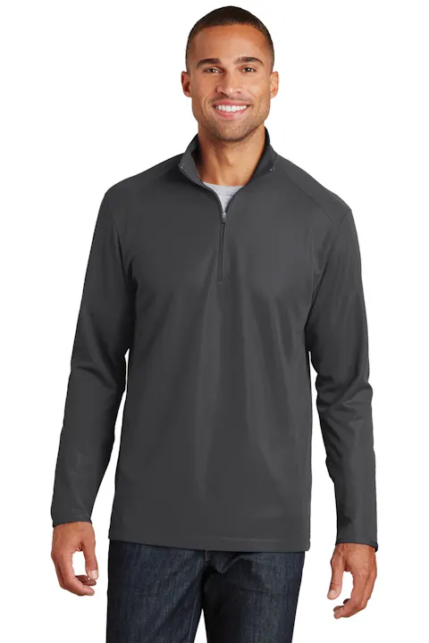 Port Authority K806 Pinpoint Mesh 1/2-Zip