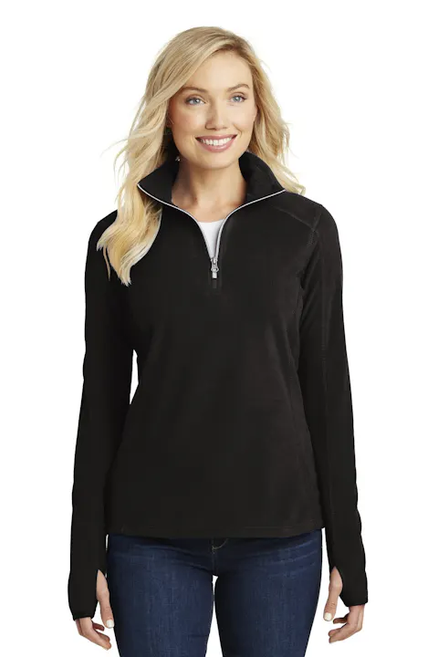 Port Authority L224 Women's Microfleece 1/2-Zip Pullover