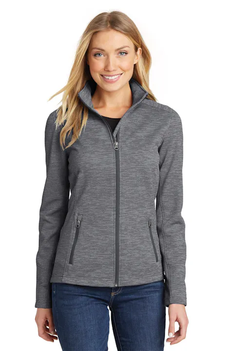 Port Authority L231 Women's Digi Stripe Fleece Jacket