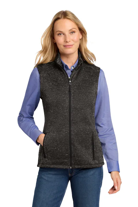 Port Authority L236 Women's Sweater Fleece Vest
