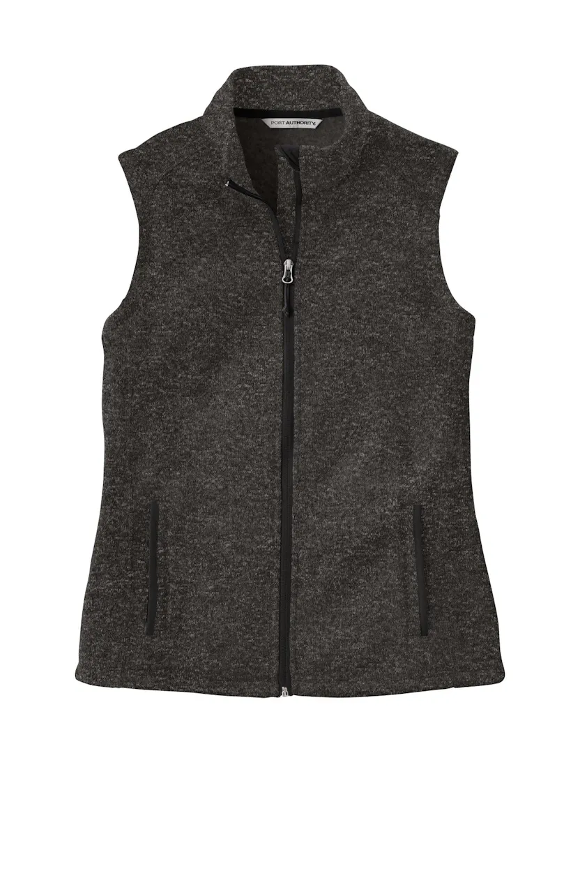 Port Authority L236 Women's Sweater Fleece Vest